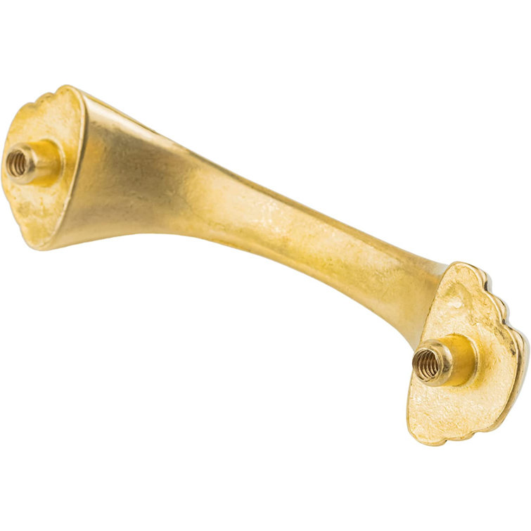 UNIQANTIQ HARDWARE SUPPLY Small Art Deco Drawer Pull ( Centers 3